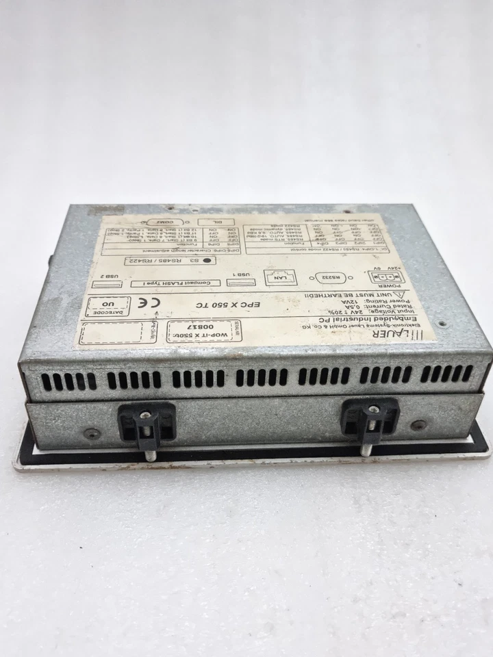 Lauer Embedded Industrial Pc EPC X 550 TC Tested as Photos EPCX550TC For Parts